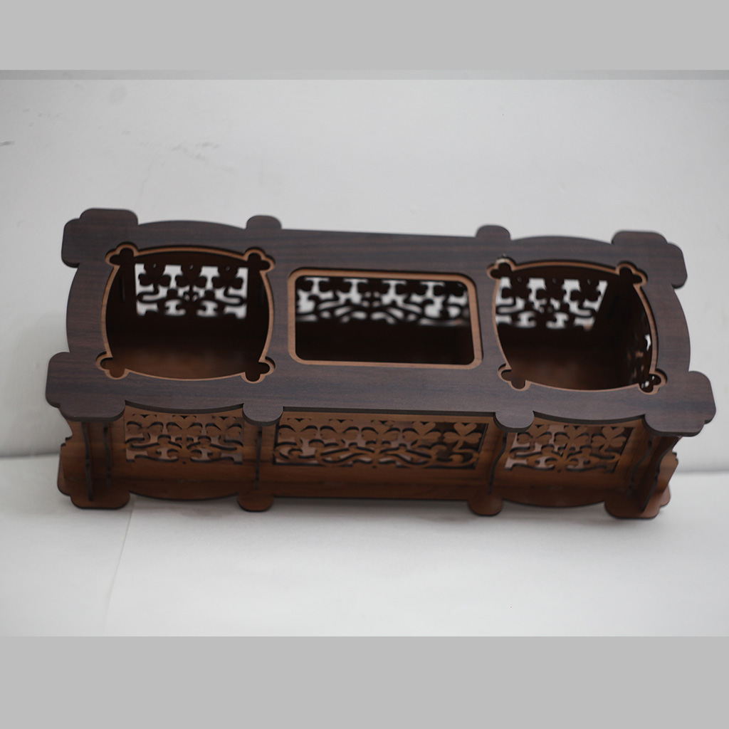 خرید و دانلود طرح برش لیزر جعبه گل نگار - Image 5