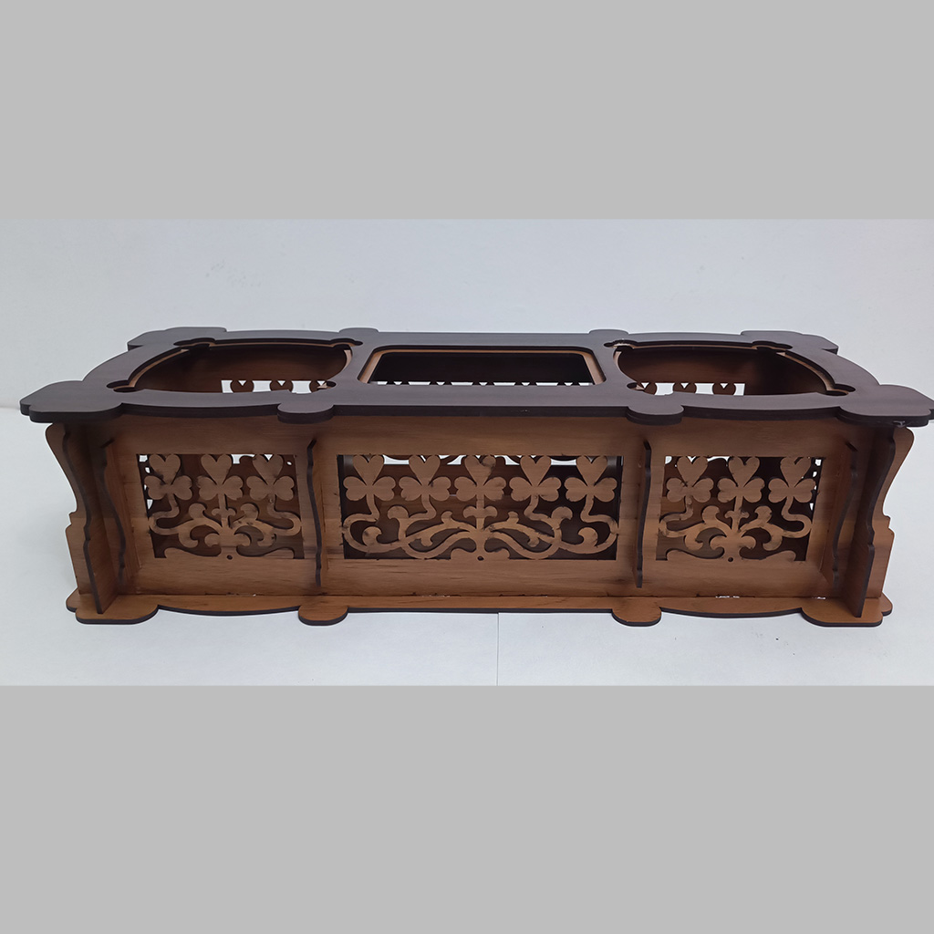 خرید و دانلود طرح برش لیزر جعبه گل نگار - Image 9